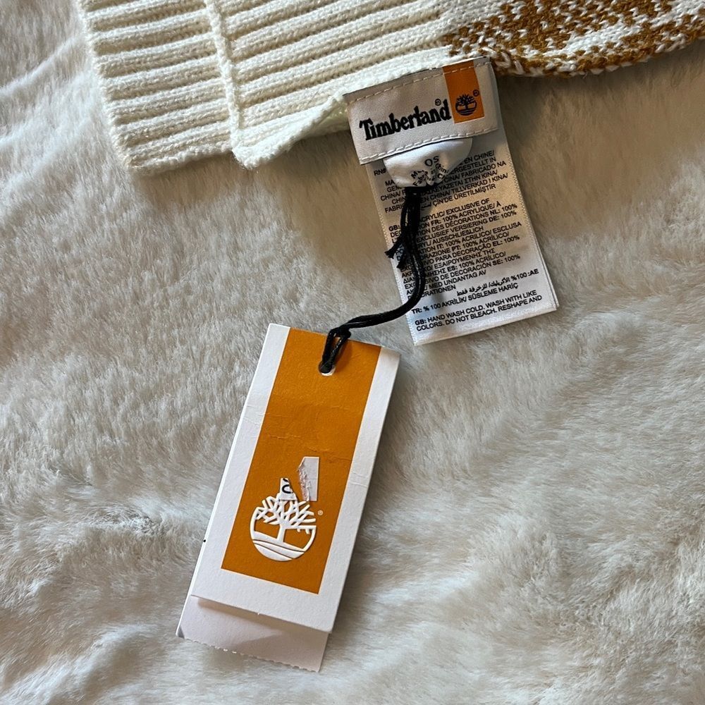 New! Timberland scarf Size 10”X64” NWT - Picture 6 of 10